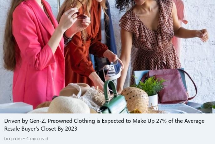 Sustainable Apparel &amp; Fashion