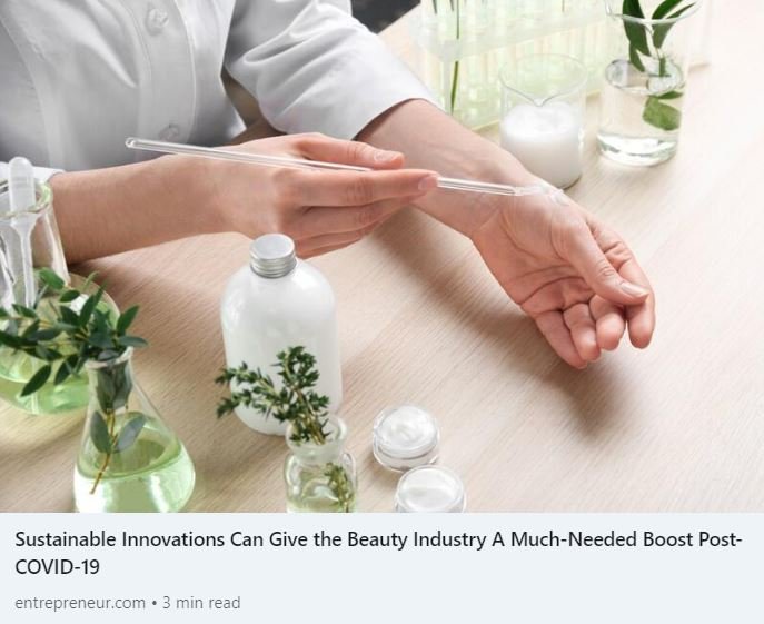 Sustainable Beauty &amp; Personal Care