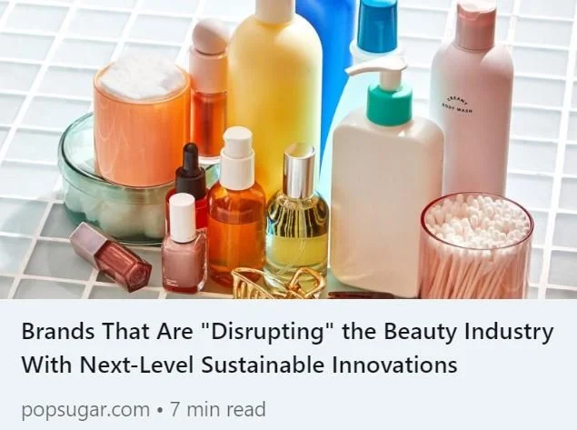 Sustainable Beauty &amp; Personal Care