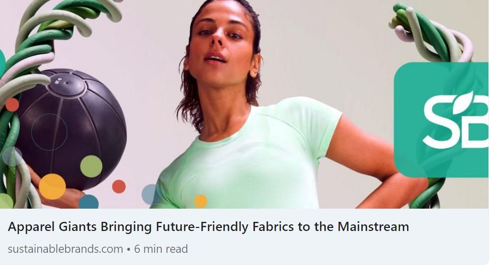 Sustainable Apparel &amp; Fashion