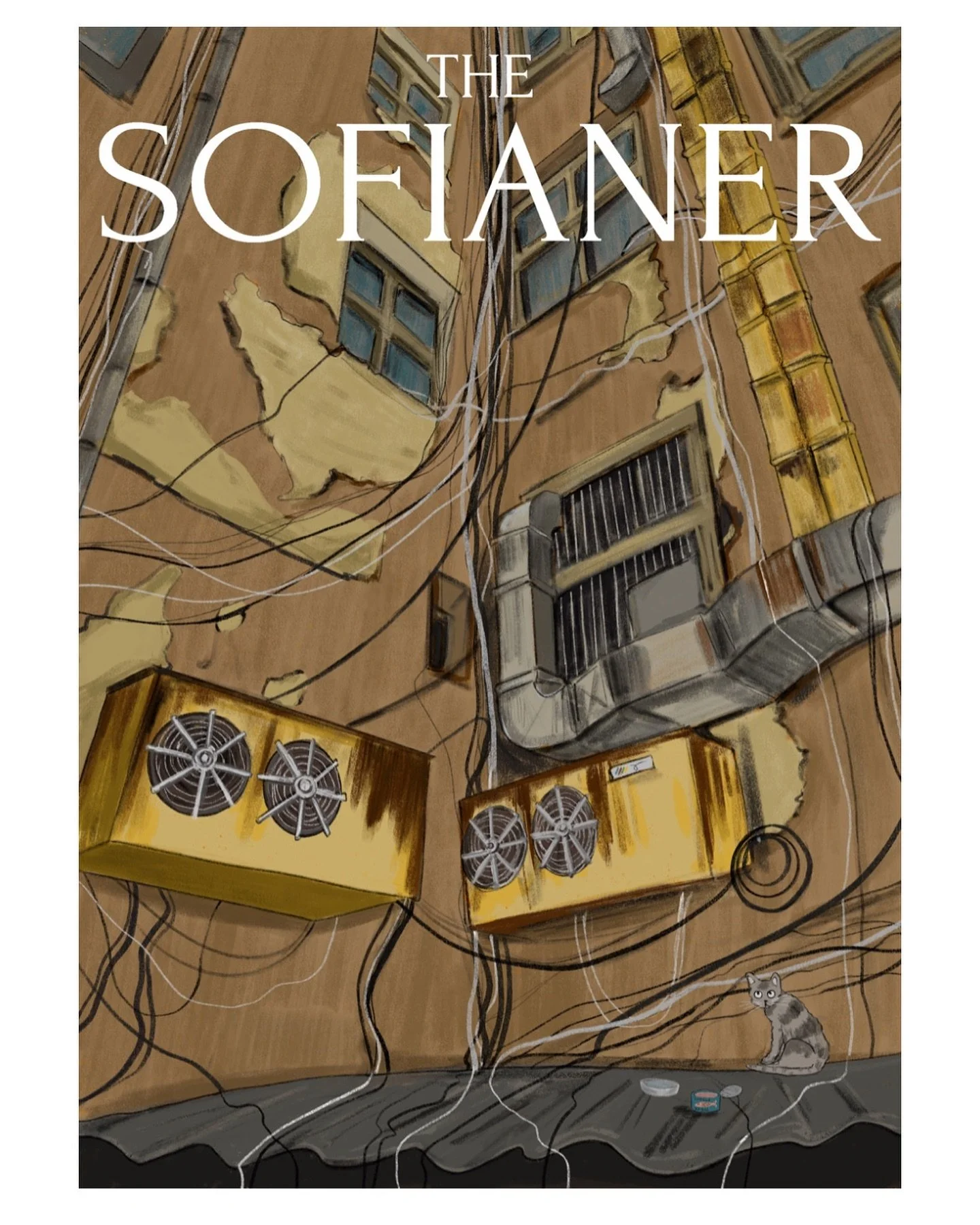 Имам удоволствието да споделя, че моята корица е сред избраните за тазгодишното издание на @the_sofianer .

Може да видите цялата изложба в градинка &ldquo;Кристал&rdquo; от 02-ри до 15-ти септември. 
.
.
.
.
.
.
#thesofianer #opencall #thenewyorker 