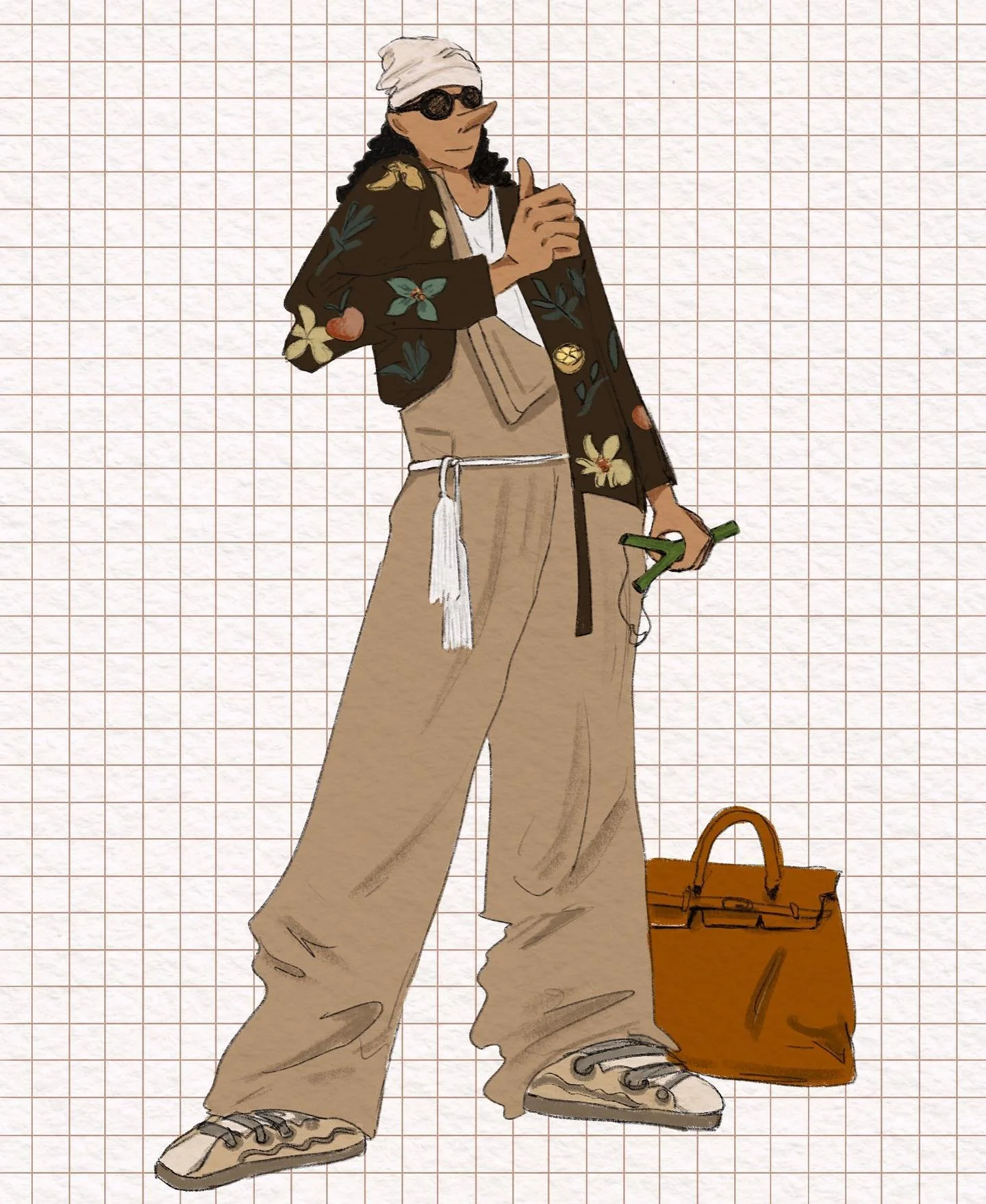 Got bored and then saw @wisdm recreation of One Piece outfits from Jan and had to draw them as the characters. ⚓️ 
.
.
.
.
.
#illustration #onepiece #onepieceart #drawing #fashionoutfits #wsdm #onepieceredraw #luffyedit #fashionillustration #fanart #