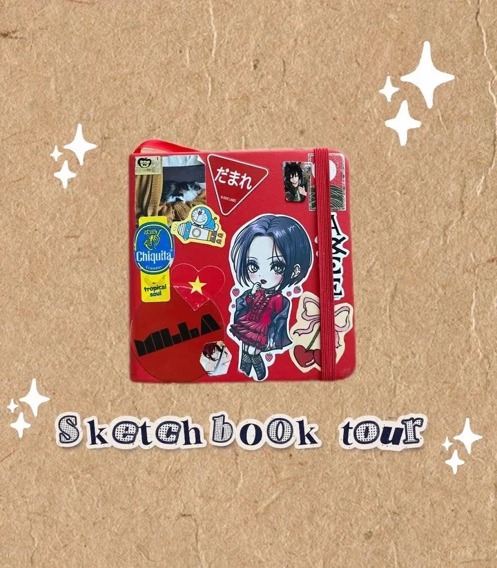 Sketchbook tour- summer edition 🐠
.
.
.
.
.
.
#summertime #sketchbook #sketchbooktour #illustration #drawings #sketches #summerwrap #ink #illustrator