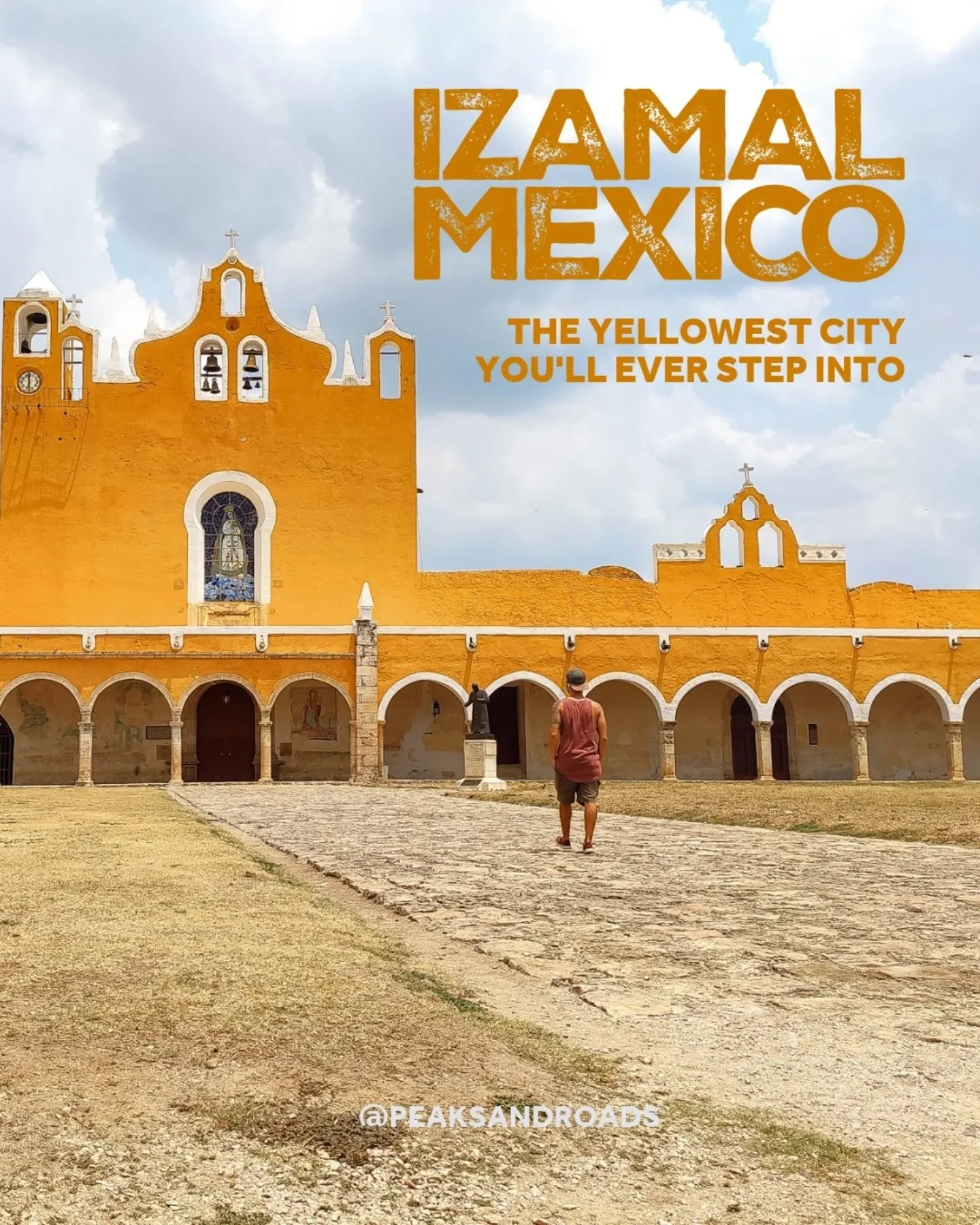 This little town is literally all yellow - every building, every street, everything. We were just wandering around, taking it all in, when some super friendly locals said, &ldquo;You know you&rsquo;ve just walked past a huge temple, right?&rdquo; Of 