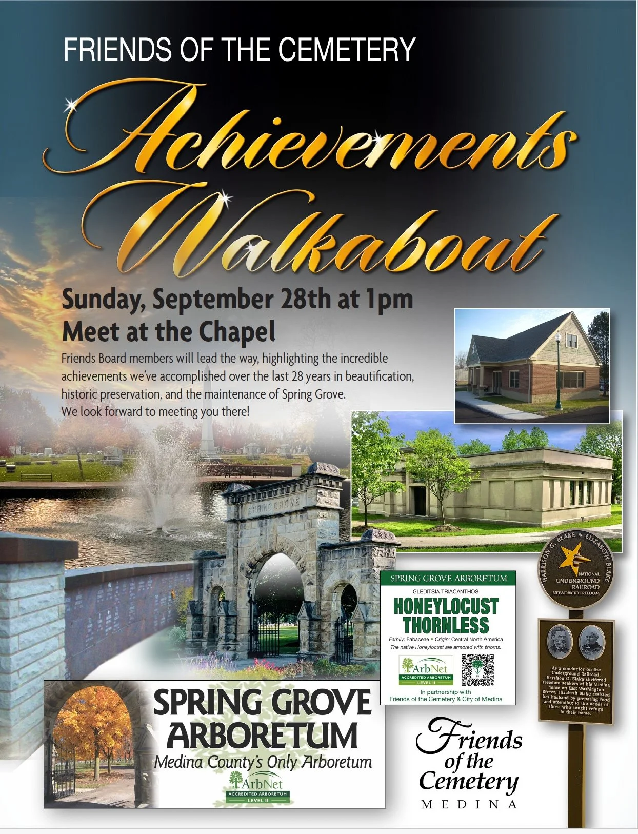 Friends' Achievements Walkabout at Spring Grove