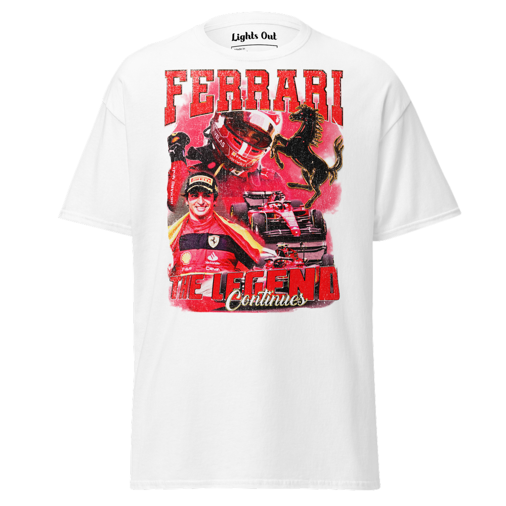 Ferrari F1 The Legend T-Shirt — Lights Out