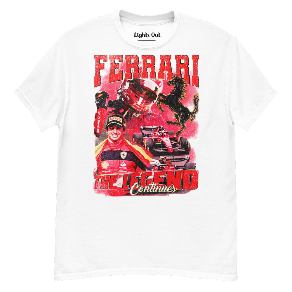 Ferrari F1 The Legend T-Shirt — Lights Out