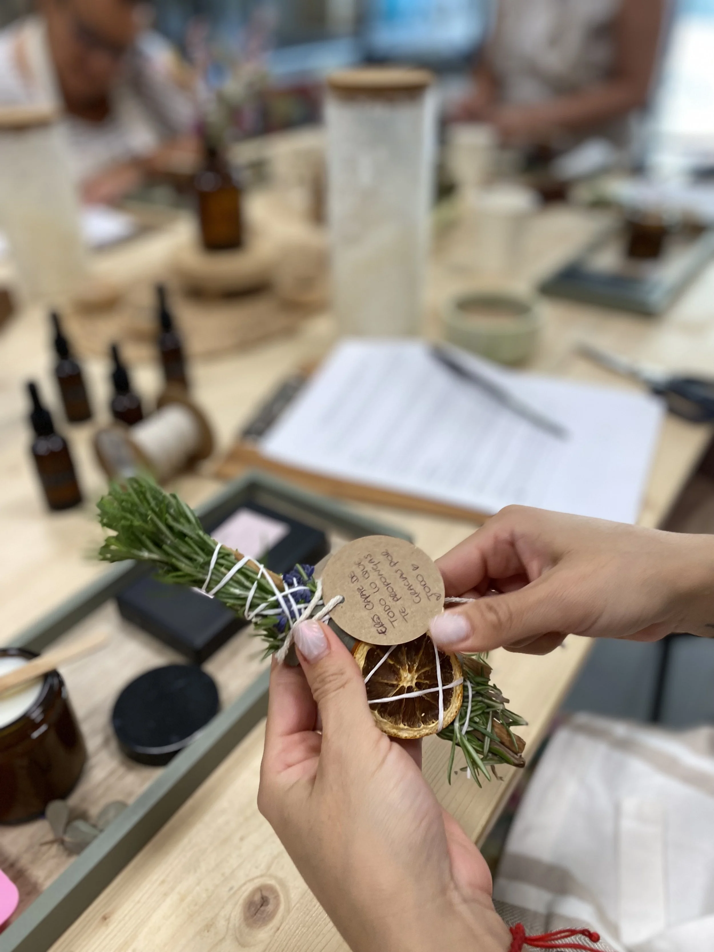 Taller Sahumo y Ritual de Luna llena.