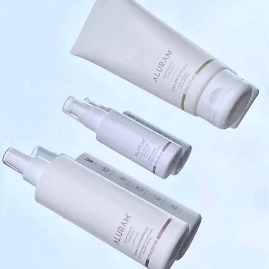 Clean beauty, clear conscious 🩵
Choose Aluram
.@alurambeauty 
.
.
#cleanhaircare #grovecitysalon #perfectedpalettesalon #clearconscience