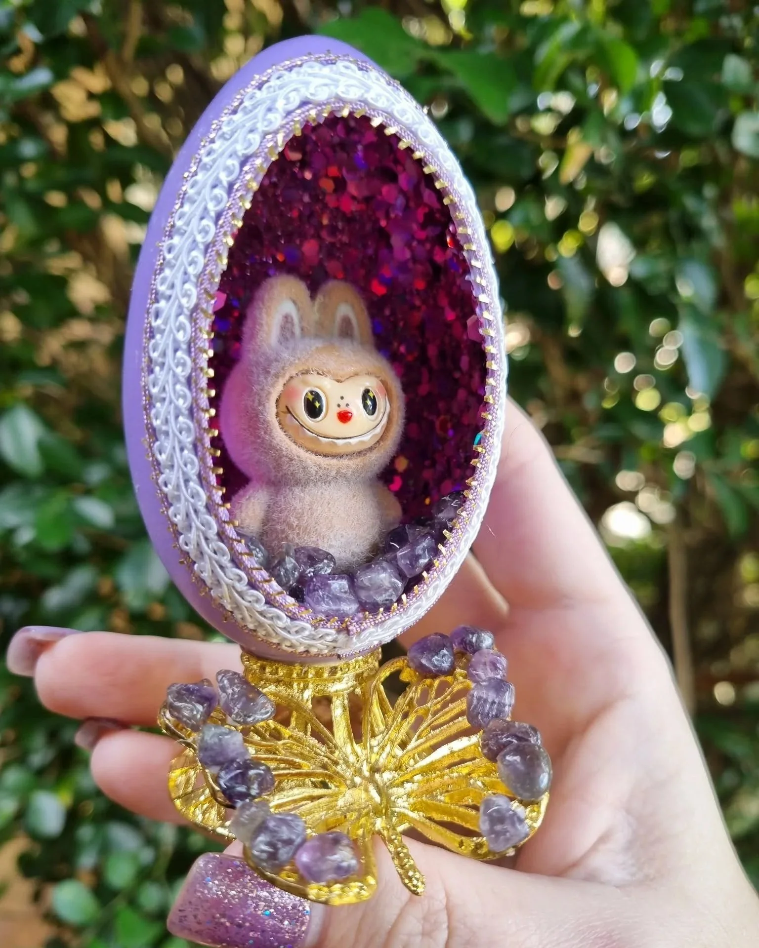Amethyst Lafufu Goose Egg Creation