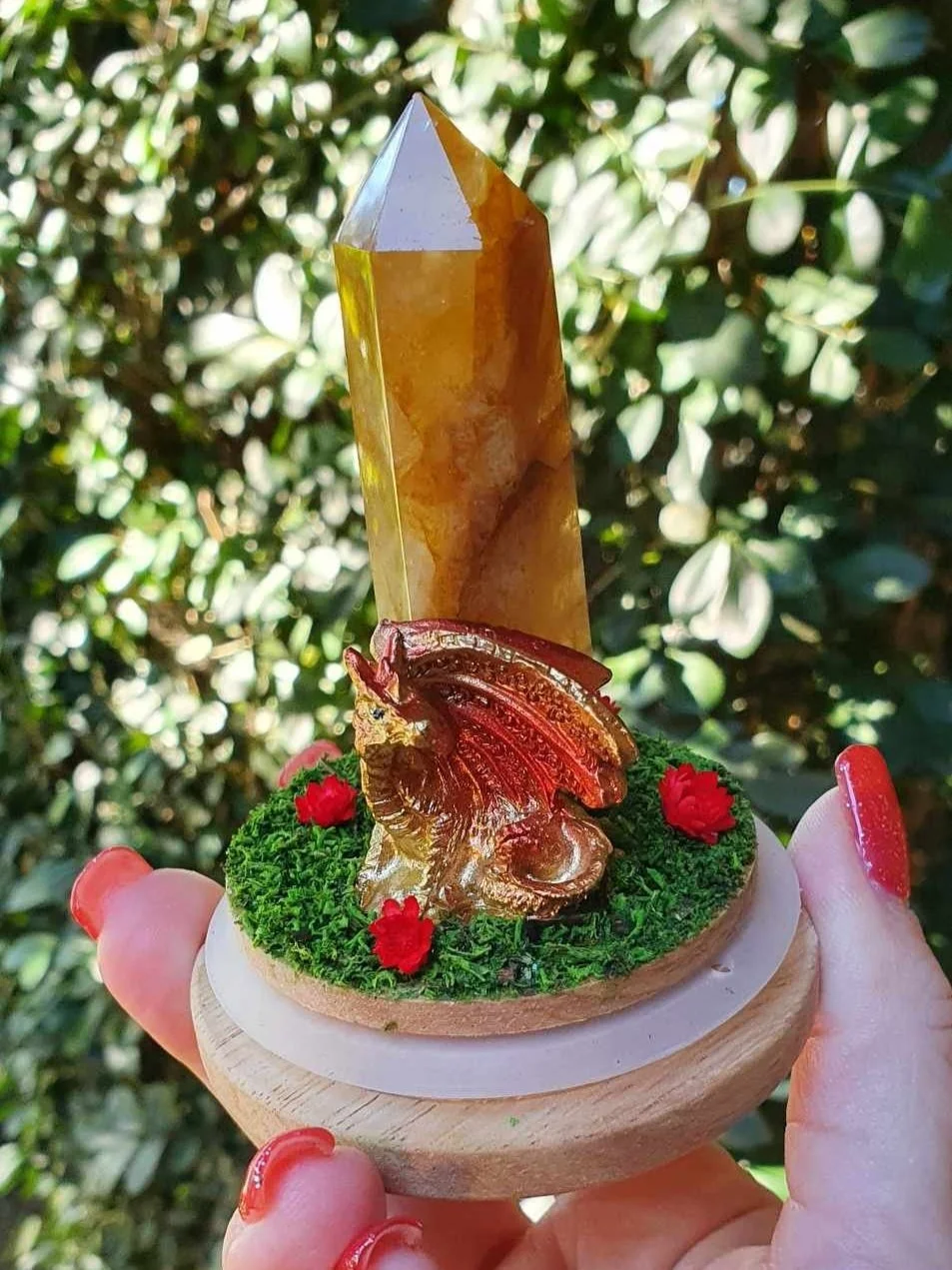 Golden Healer Dragon Garden