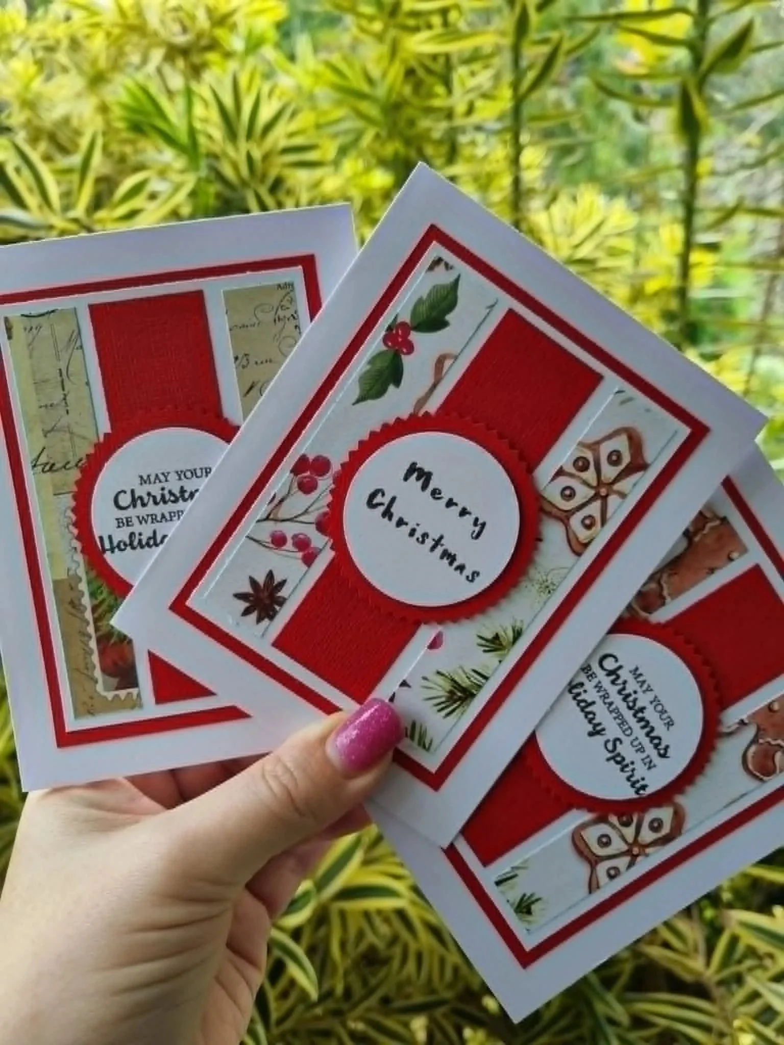Handmade Christmas Cards - Choose your favourite