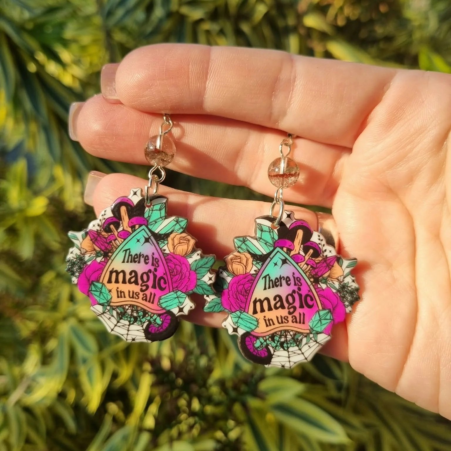 Garden Quartz "Magic in all" Earrings - Silver