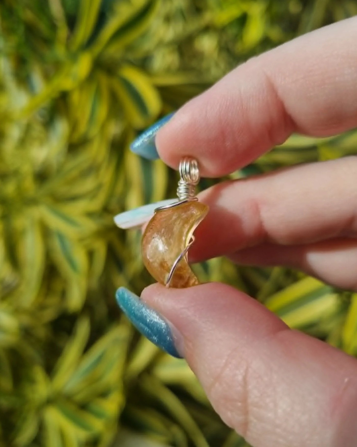 Golden Healer Moon Pendants - Choose your favourite