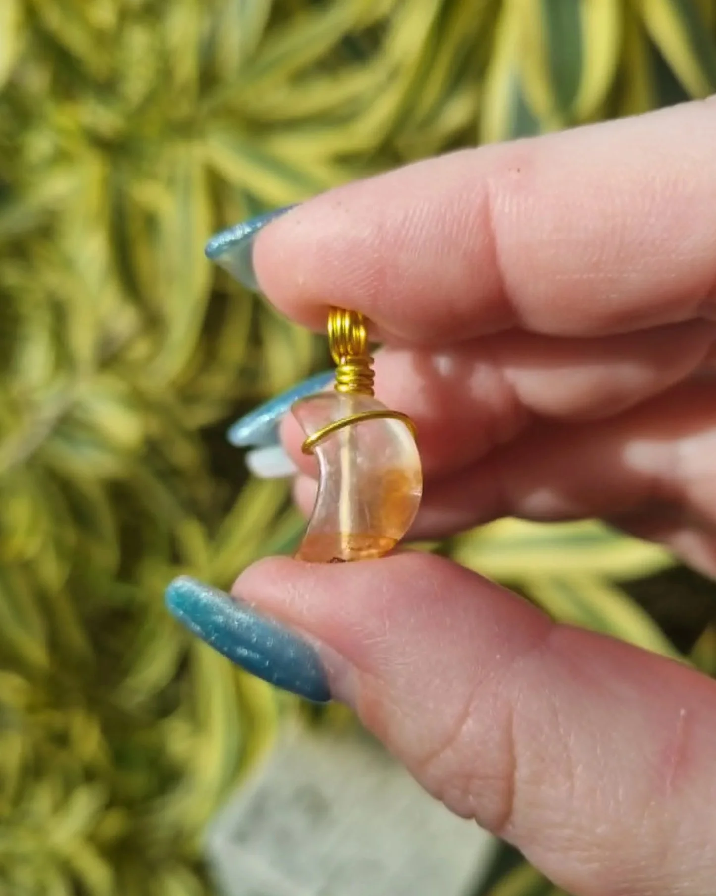 Golden Healer Moon Pendants - Choose your favourite