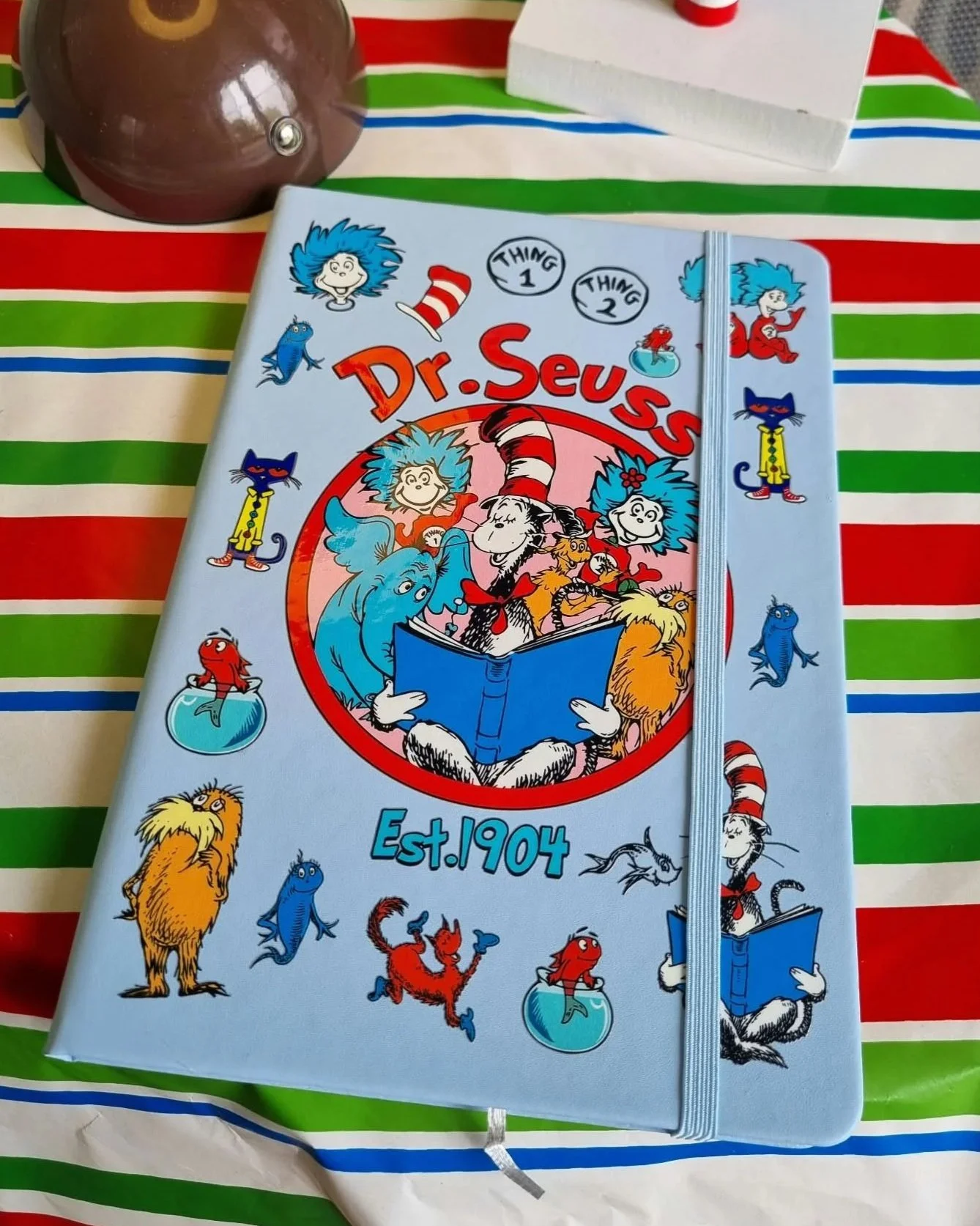 Dr Seuss Light Blue Notebook