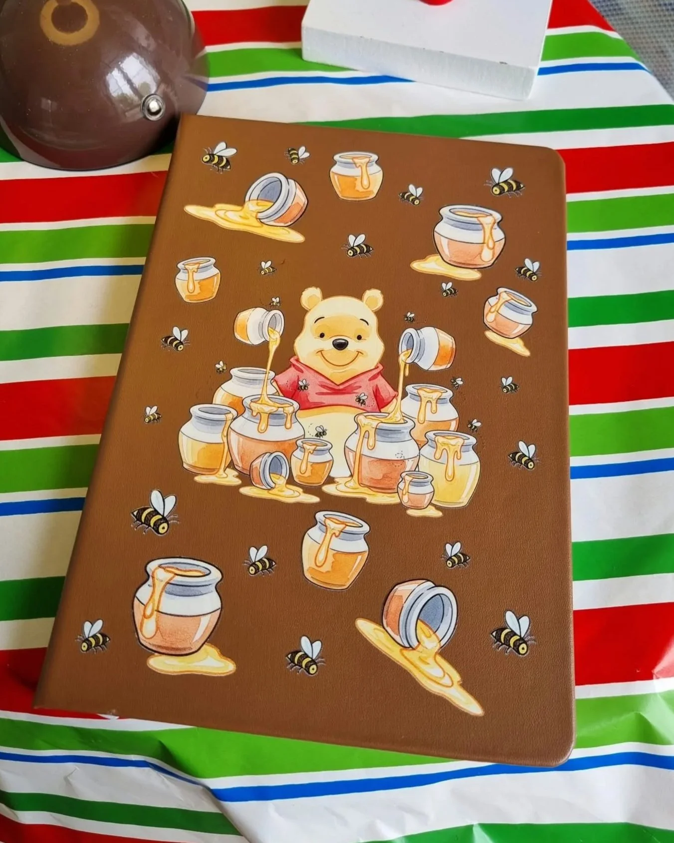 Winnie the Pooh Brown Notebook