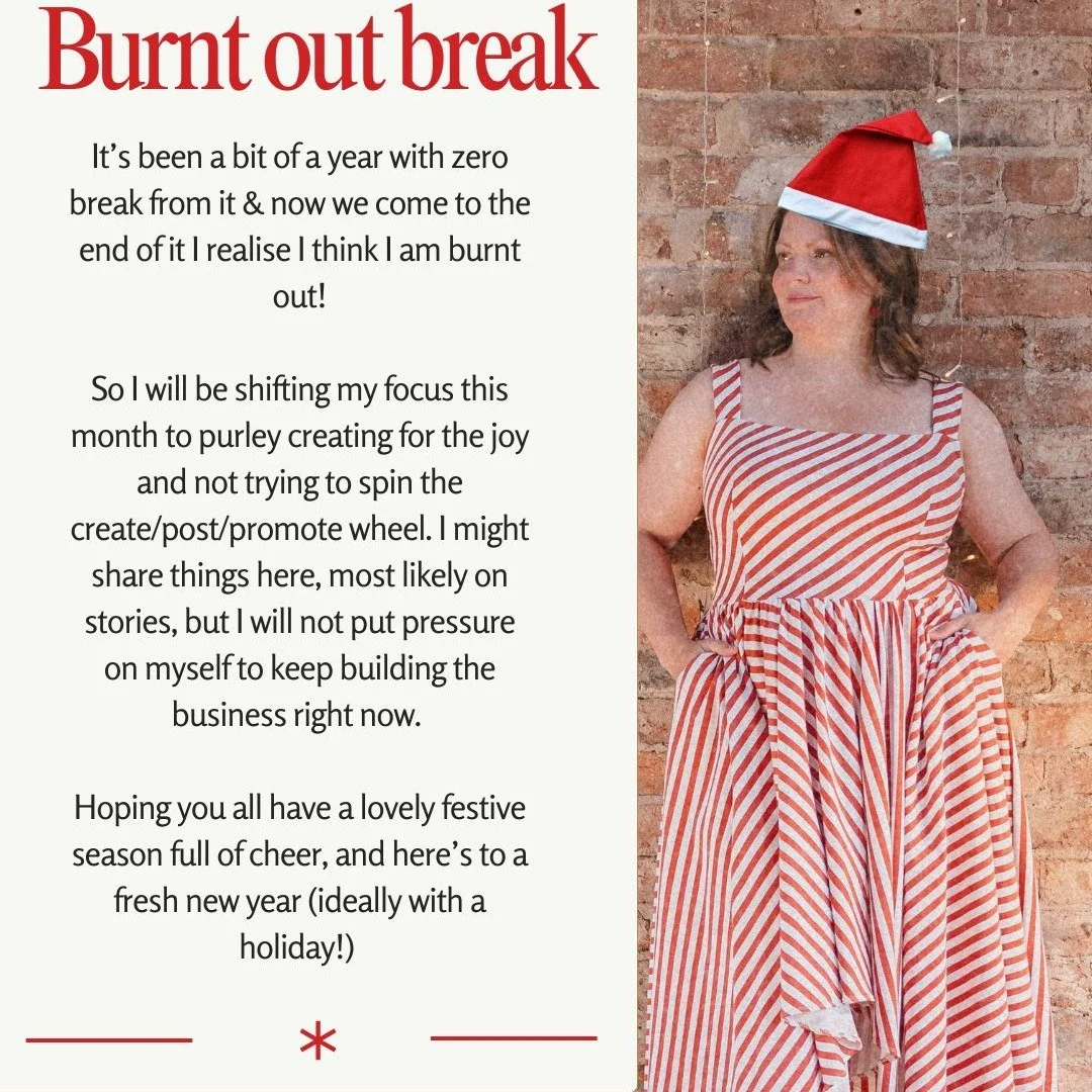 I'm checking my list 
I'm checking it twice, 
what can I take off it 
to make the season nice?

For many reasons it's been a tough year, and I find myself feeling sad and angry at the world. Not the best place to be. So you will be finding me (when n