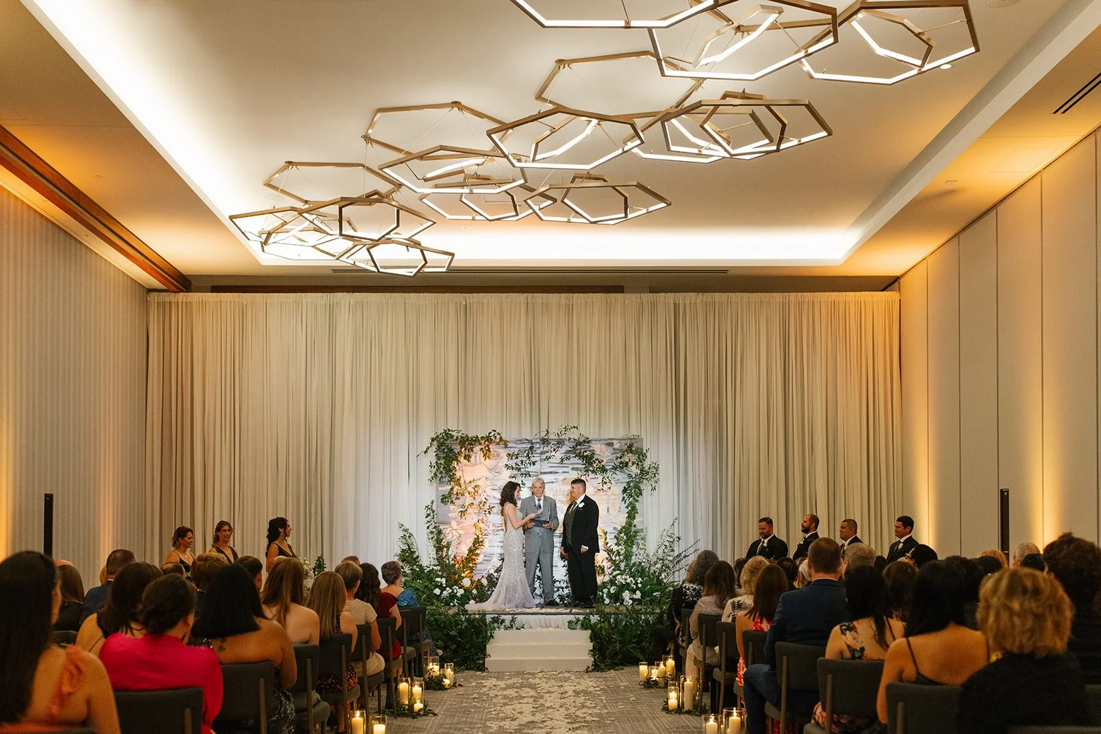 Four Seasons Nashville Wedding | Dreamy Downtown Enchanted Forest Wedding