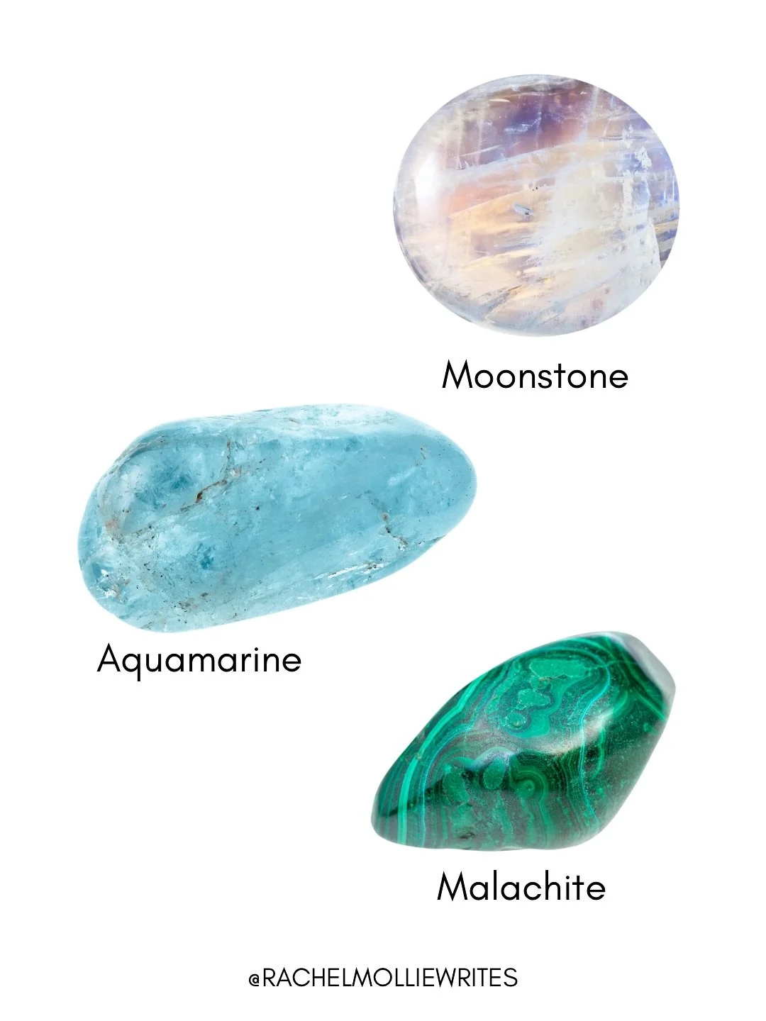 Trust your intuition 🦋 Which crystal is calling your energy today? Swipe to uncover your message 🌙