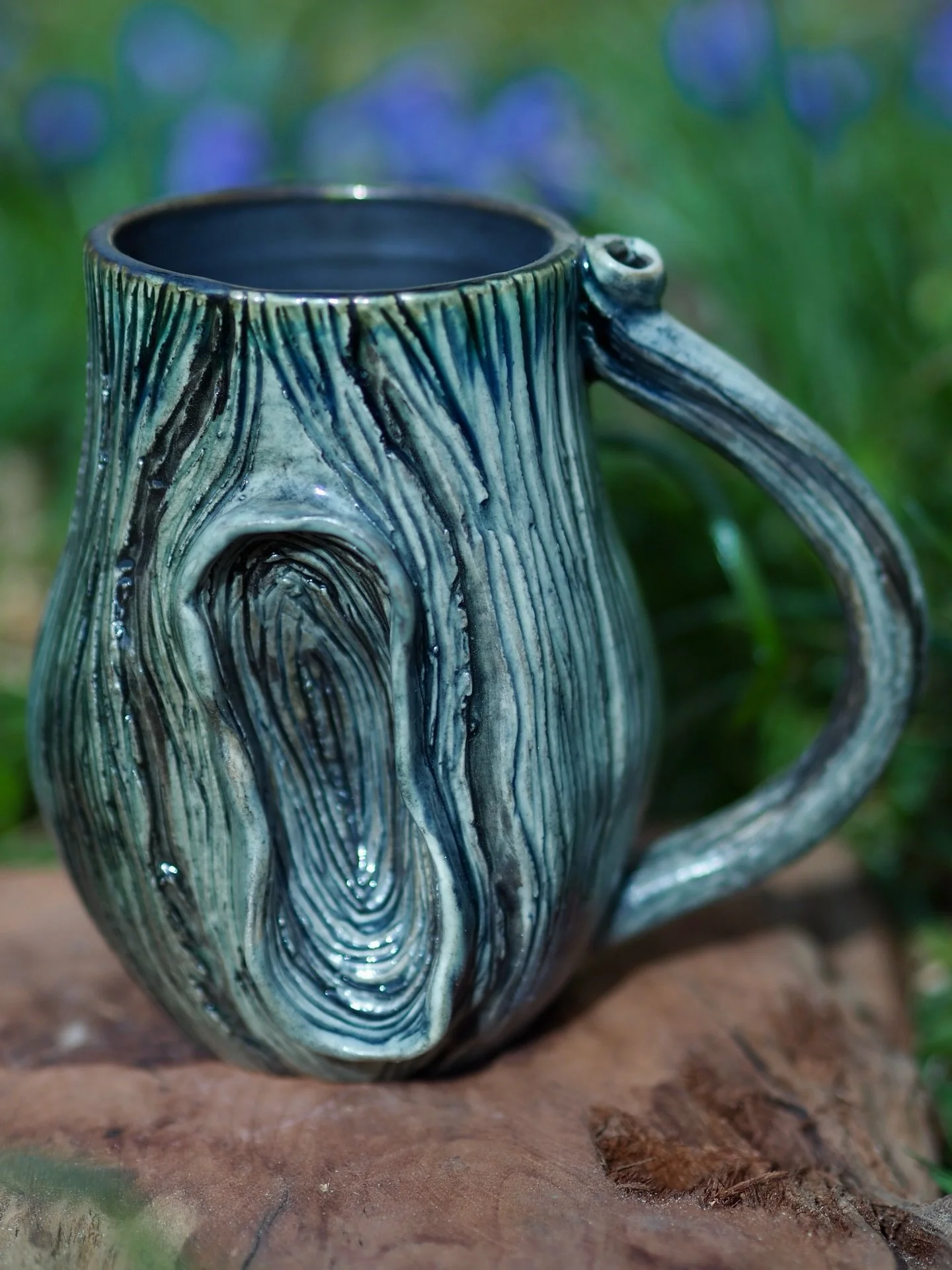 Just a sneak peak of the beauties that will be in my -limited supply- online shop drop THIS SUNDAY at 6pm.

The photographer in me loves capturing my work through the lens of the camera. I found a little spot in my yard surrounded by the purple viole