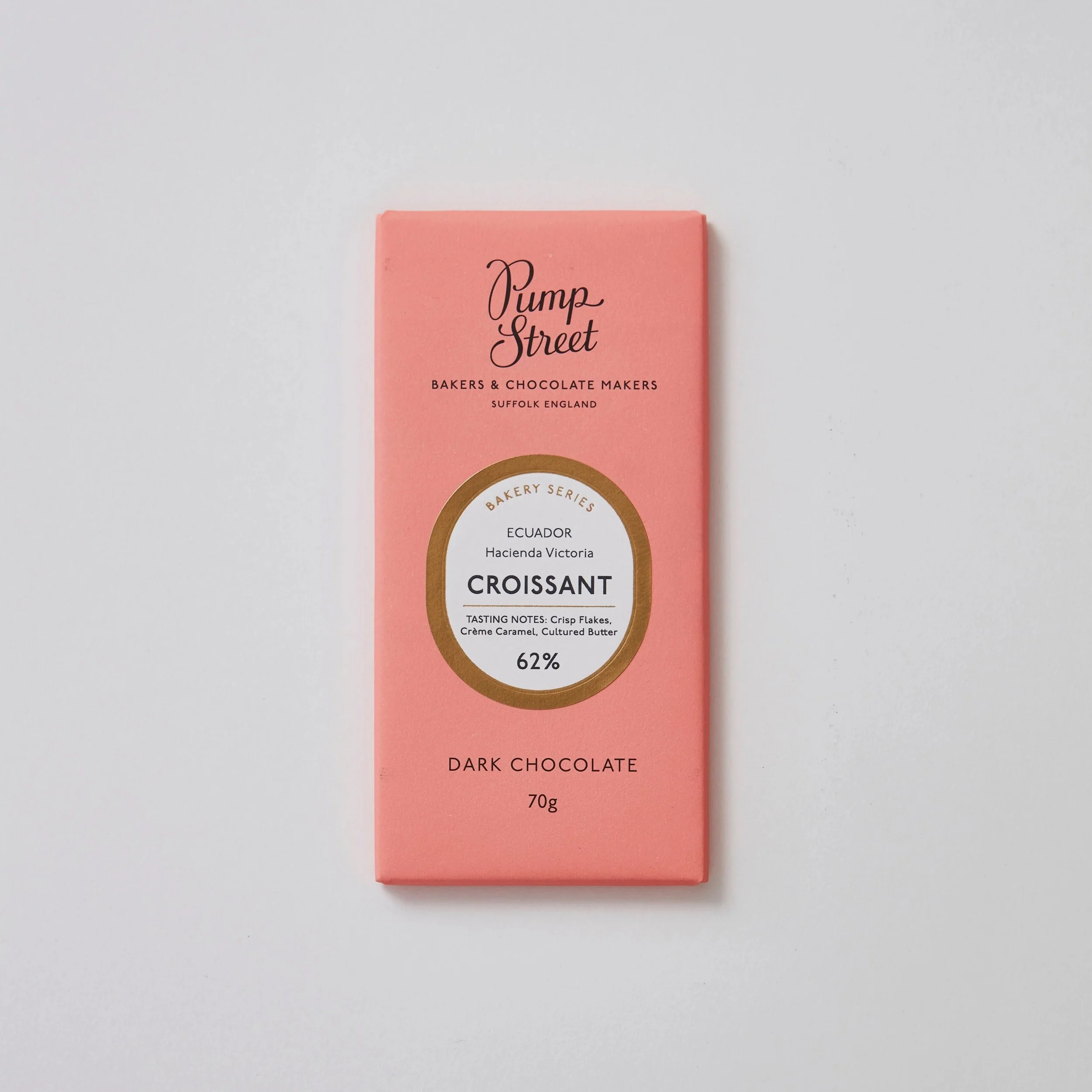 Pump Street Ecuador Hacienda Victoria Croissant Chocolate 62%