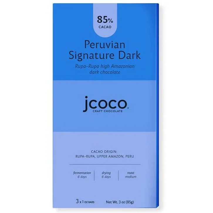 Jcoco Contamana 85% Peruvian Dark Chocolate