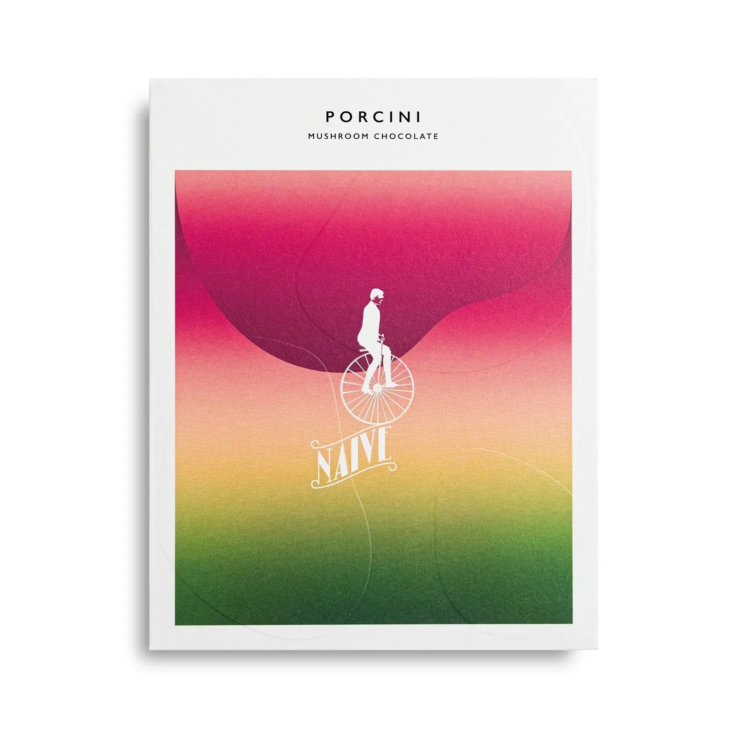 Naive Forager Collection Porcini Dark Milk Chocolate 62%