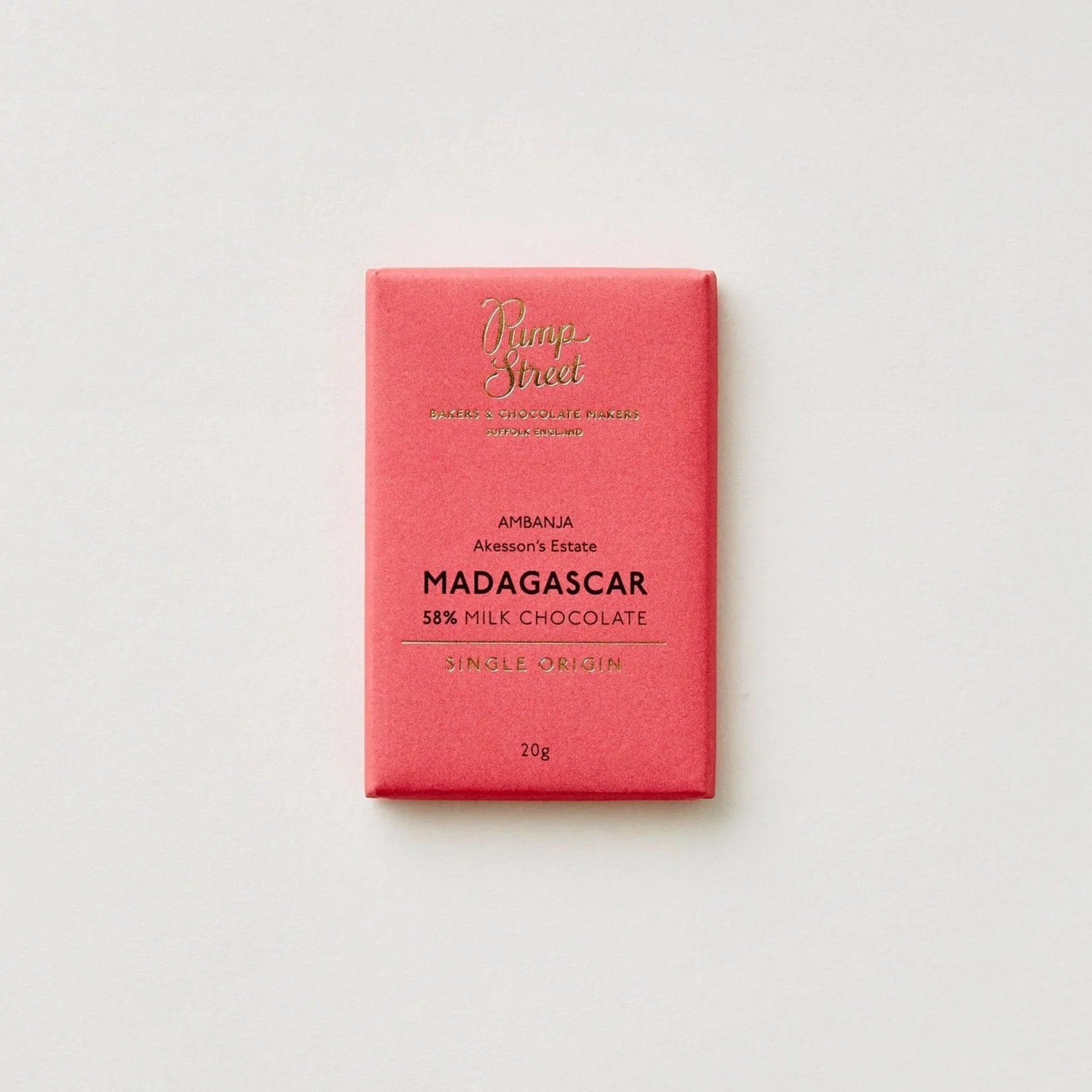 Pump Street Madagascar Milk 58% Mini Bar