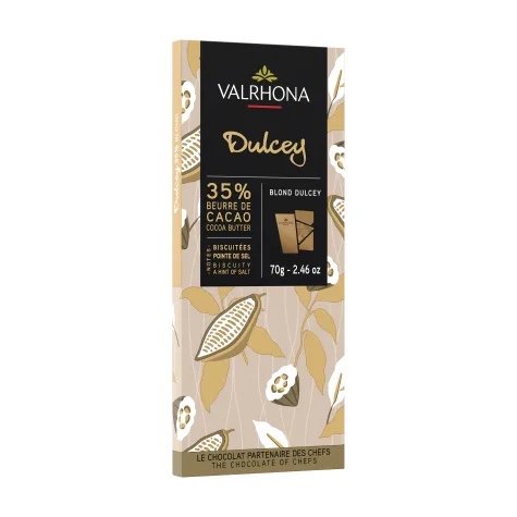 Valrhona Dulcey Blond Chocolate Bar 35%