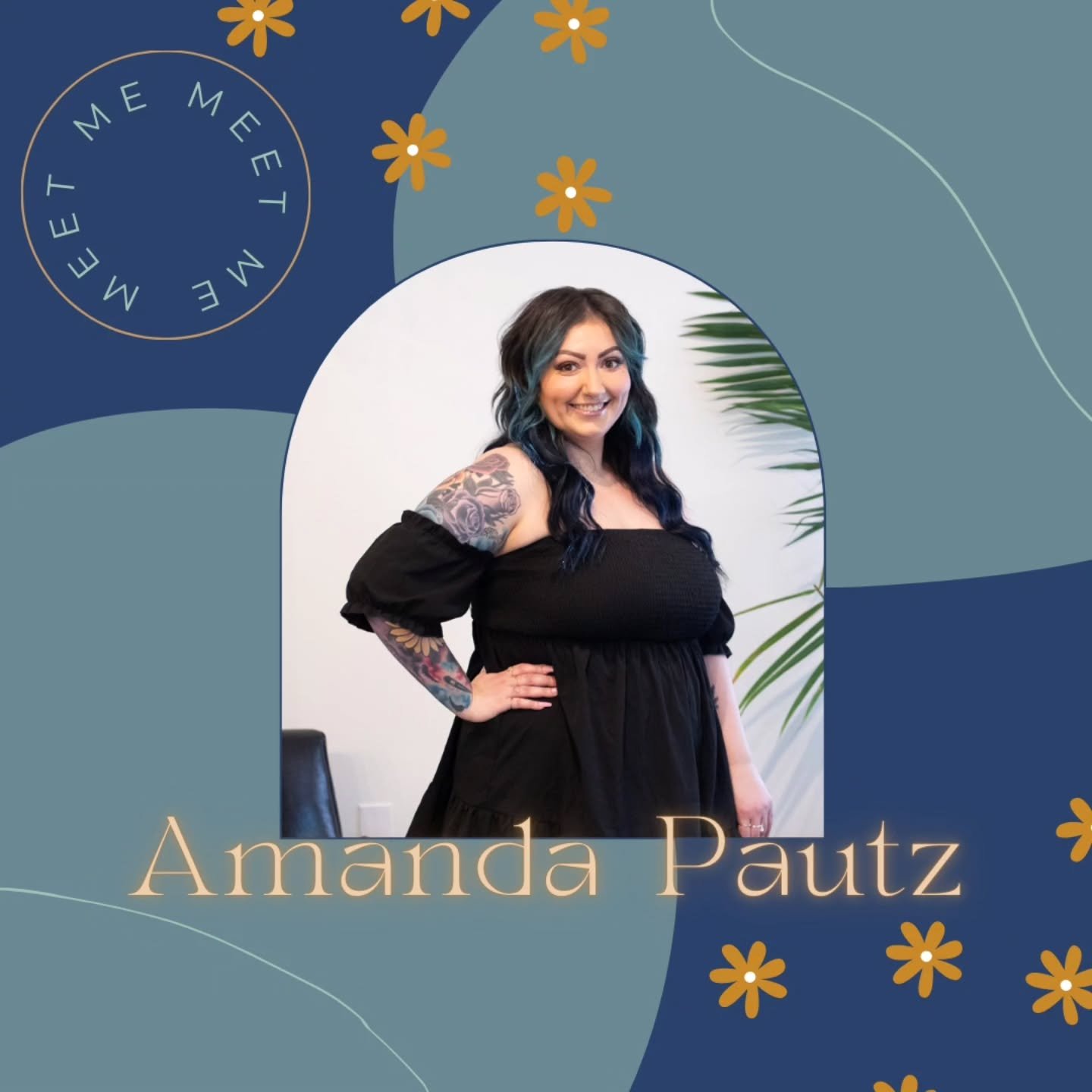 We have a bunch of new followers, so it's time to reintroduce our stylists! 

Meet Amanda (she/her)
@babeisinthehair 

✨️ Sagittarius 
🌊 loves to do beach waves
🐈&zwj;⬛️ cat Mama
☕️ vanilla cold brew

Book with her using the link in our bio!
.
.
.
