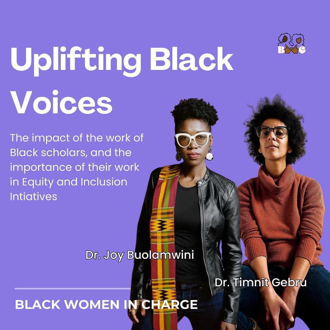 Today, we take the time to highlight the work of two Black academics and their journeys in addressing disparities in Artificial Intelligence, and the general importance of representation in all spaces.