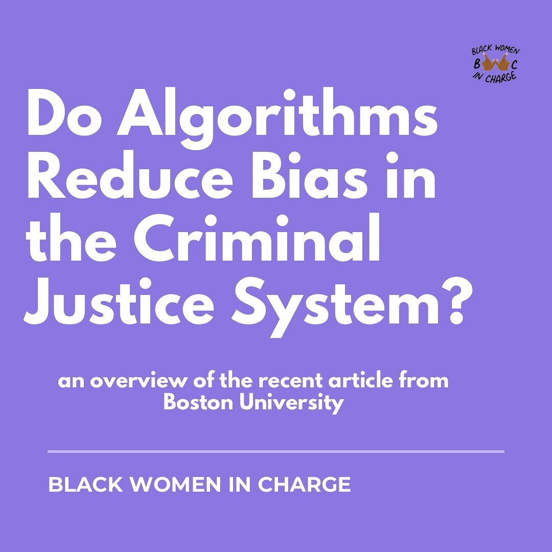 New study explaining why algorithms are flawed and their impact on racially marginalized groups!