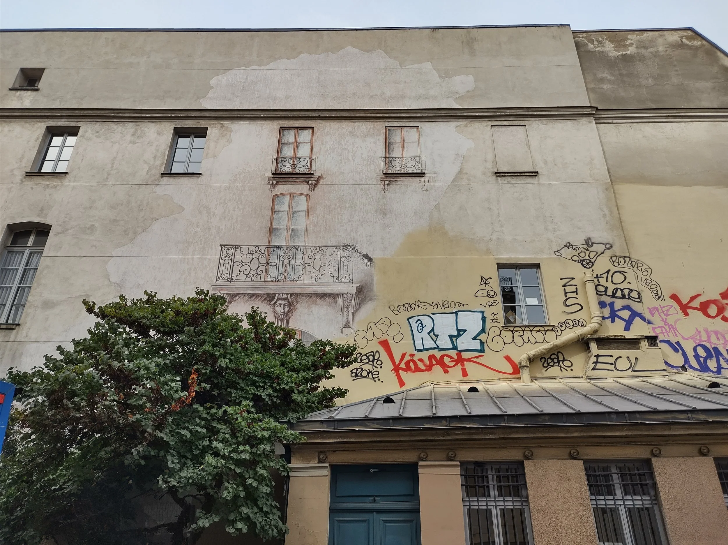 Trompe l’oeil architecture