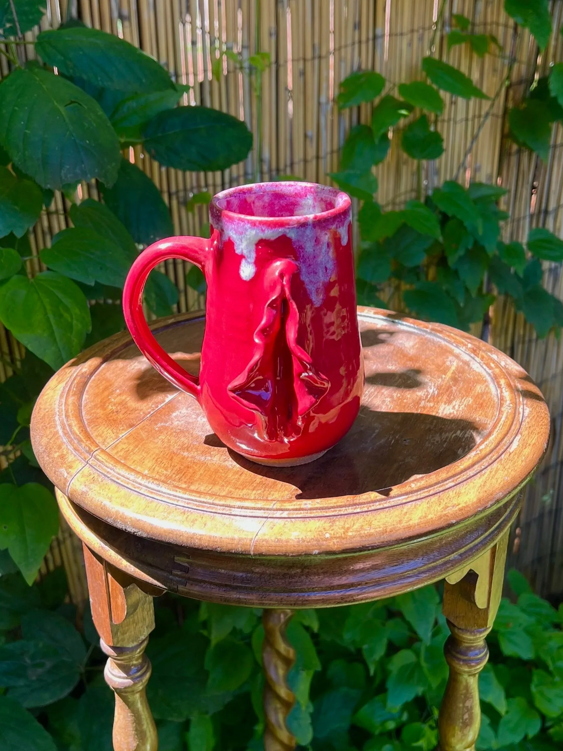 Ruby Red Yoni Mug