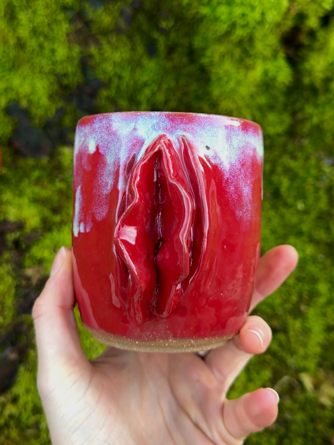 Cherry Red Yoni Mug