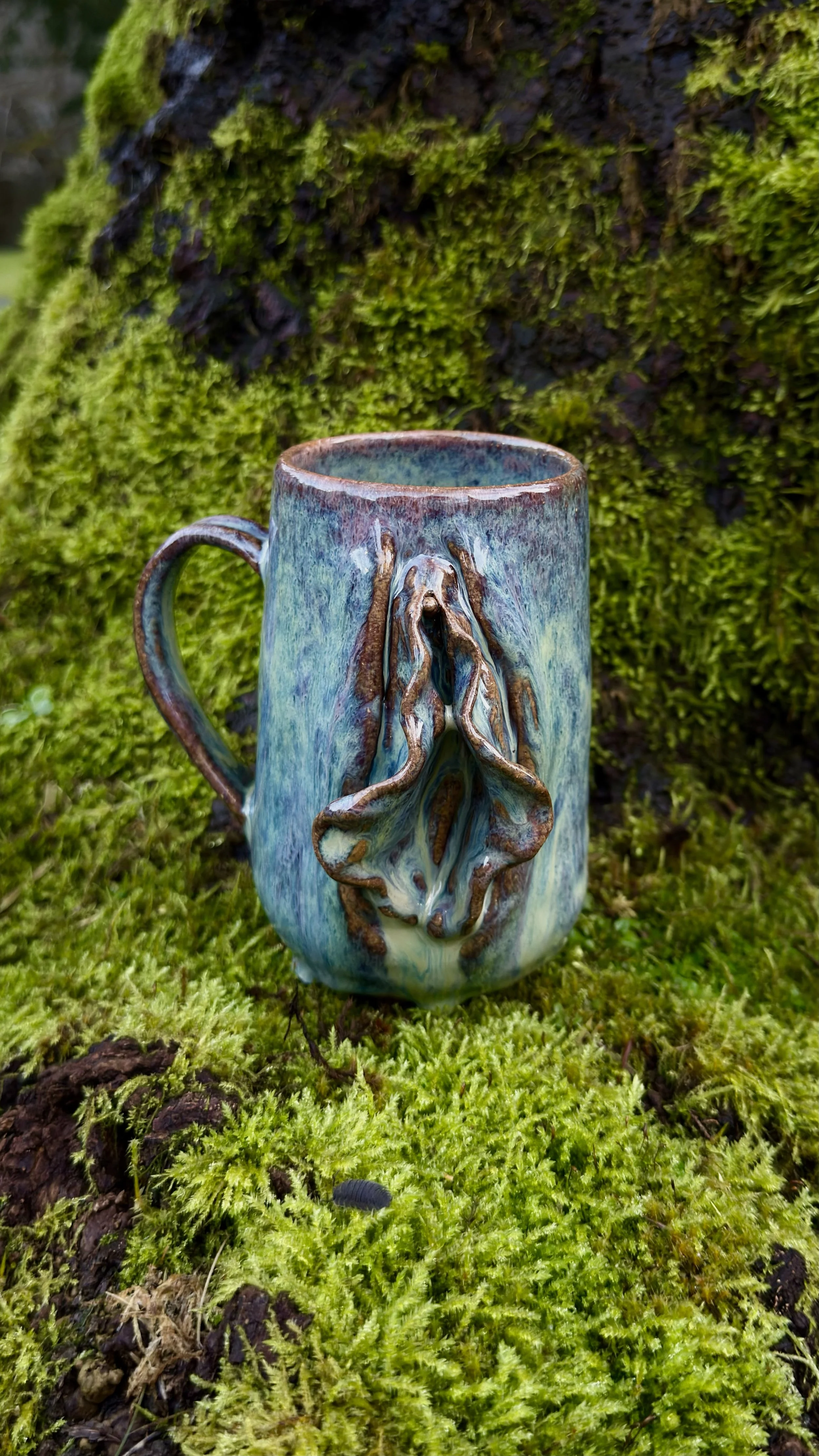 Emerald Earth Yoni Mug