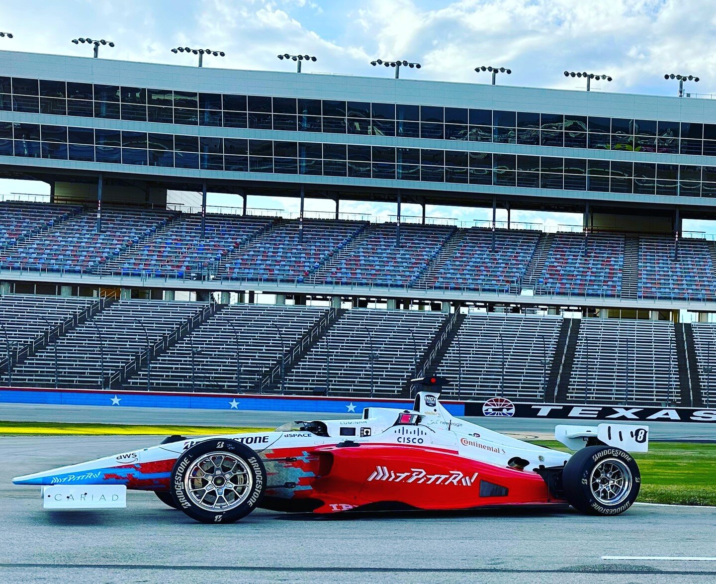 Isn't she pretty?! Check out the new livery on our car affectionally known as Betty!

We are now in the single digits until the @indyachallenge presented by @cisco on November 11th at @txmotorspeedway! Just 9 more days until &quot;Betty&quot; hits th