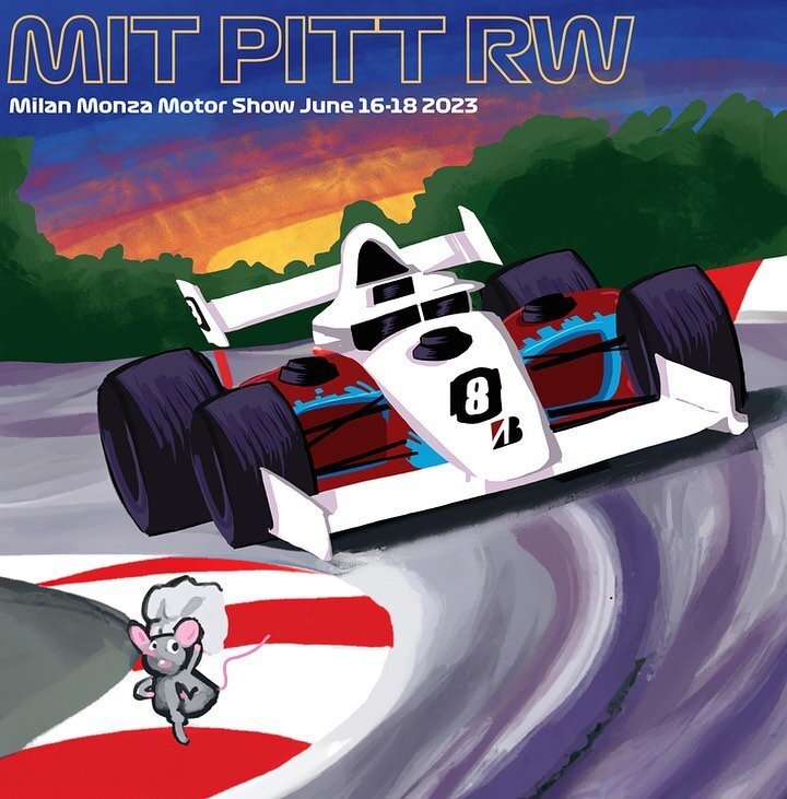 Excited to hit the track in Monza this June.💪🇮🇹

#mitpittrw #autonomousdriving #selfdrivingcars #motorsports #mimo2023 #monza #indyautonomouschallenge #remytherat