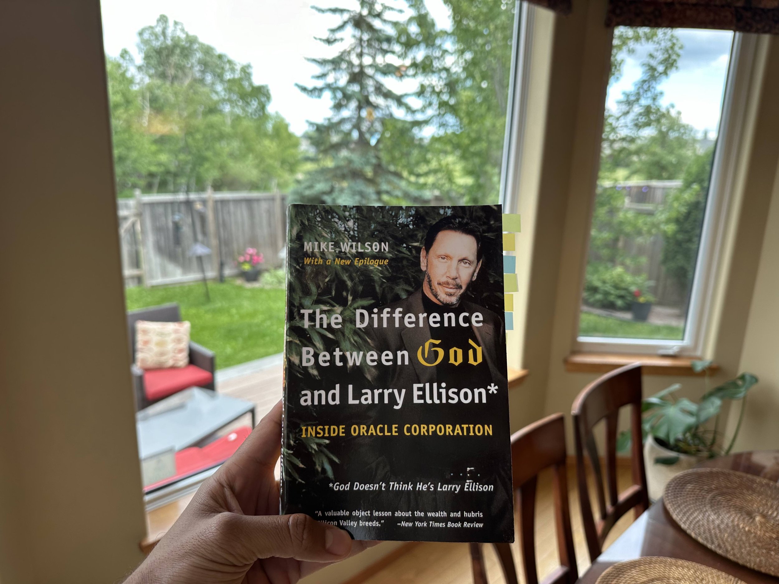 The Difference Between God and Larry Ellison by Mike Wilson - A 300-Word Book Review