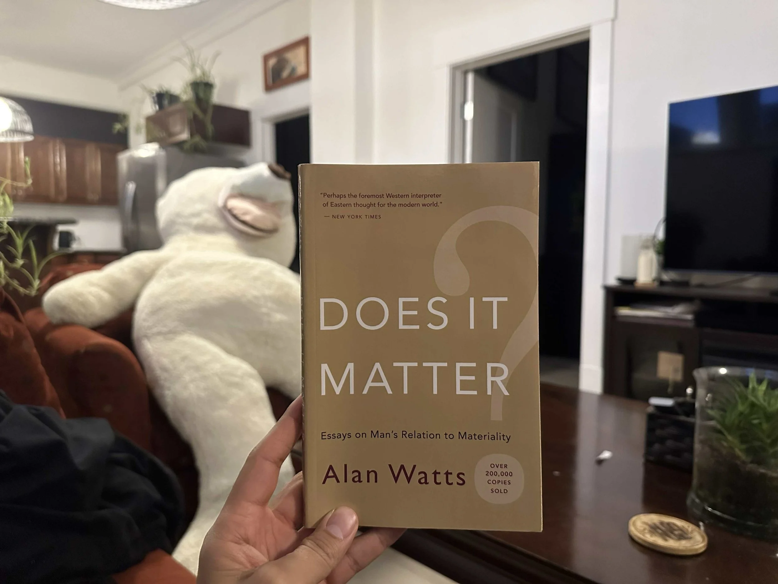 Does It Matter by Alan Watts - A 300-Word Book Review