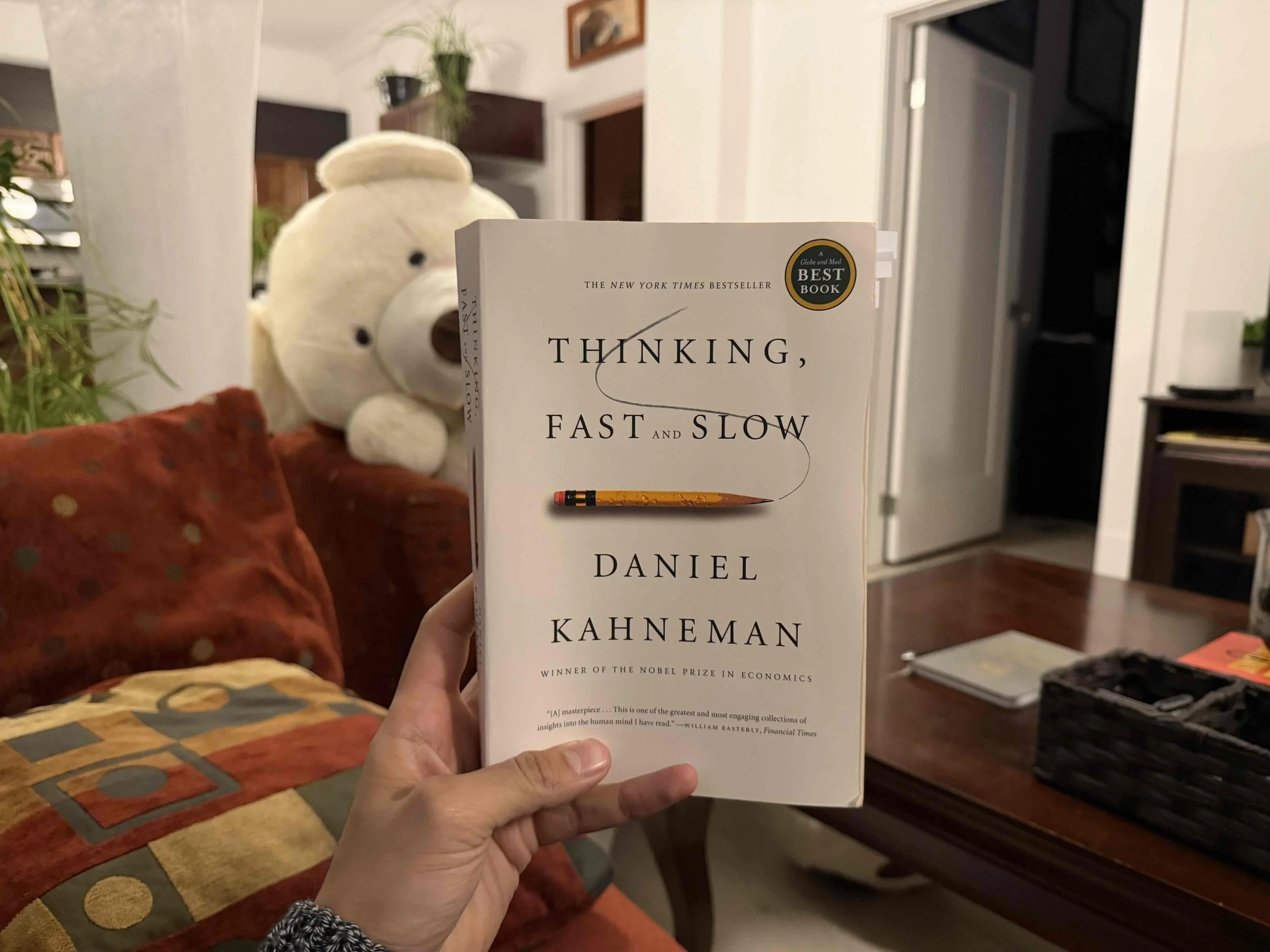 Thinking Fast and Slow by Daniel Kahneman - A 300-Word Book Review