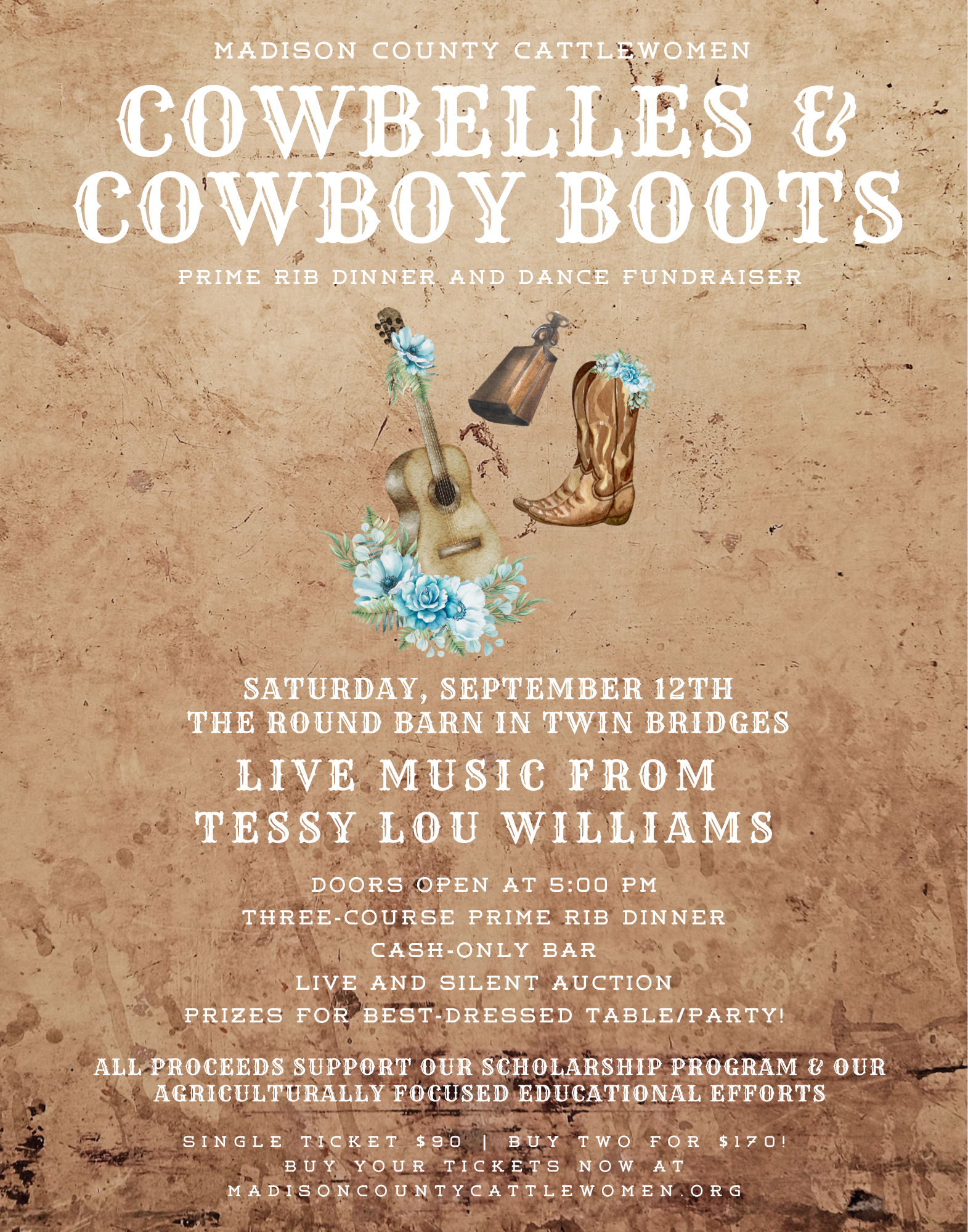 Cowbelles & Cowboy Boots Tickets