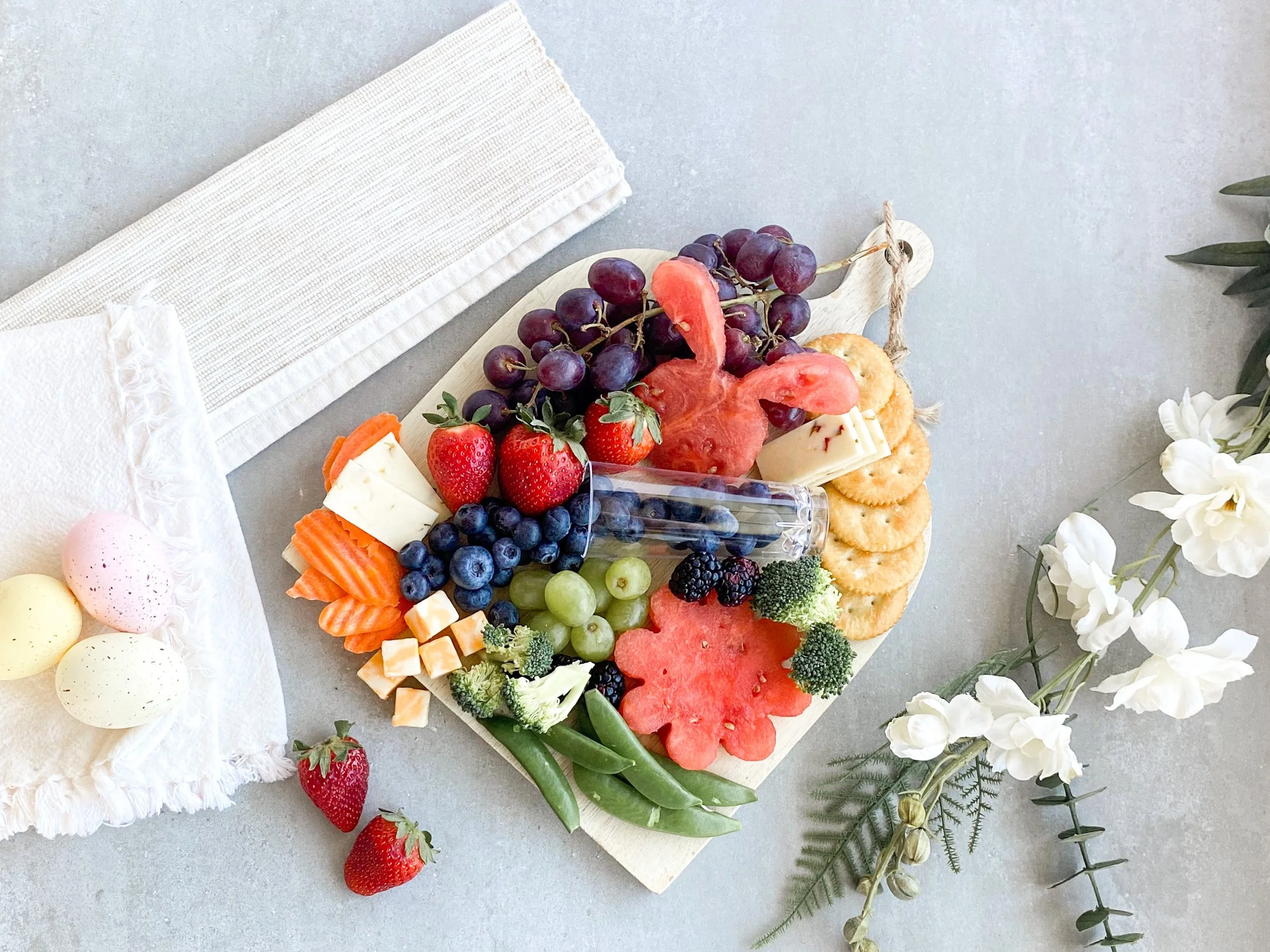 Fruit Easter Charcuterie Board