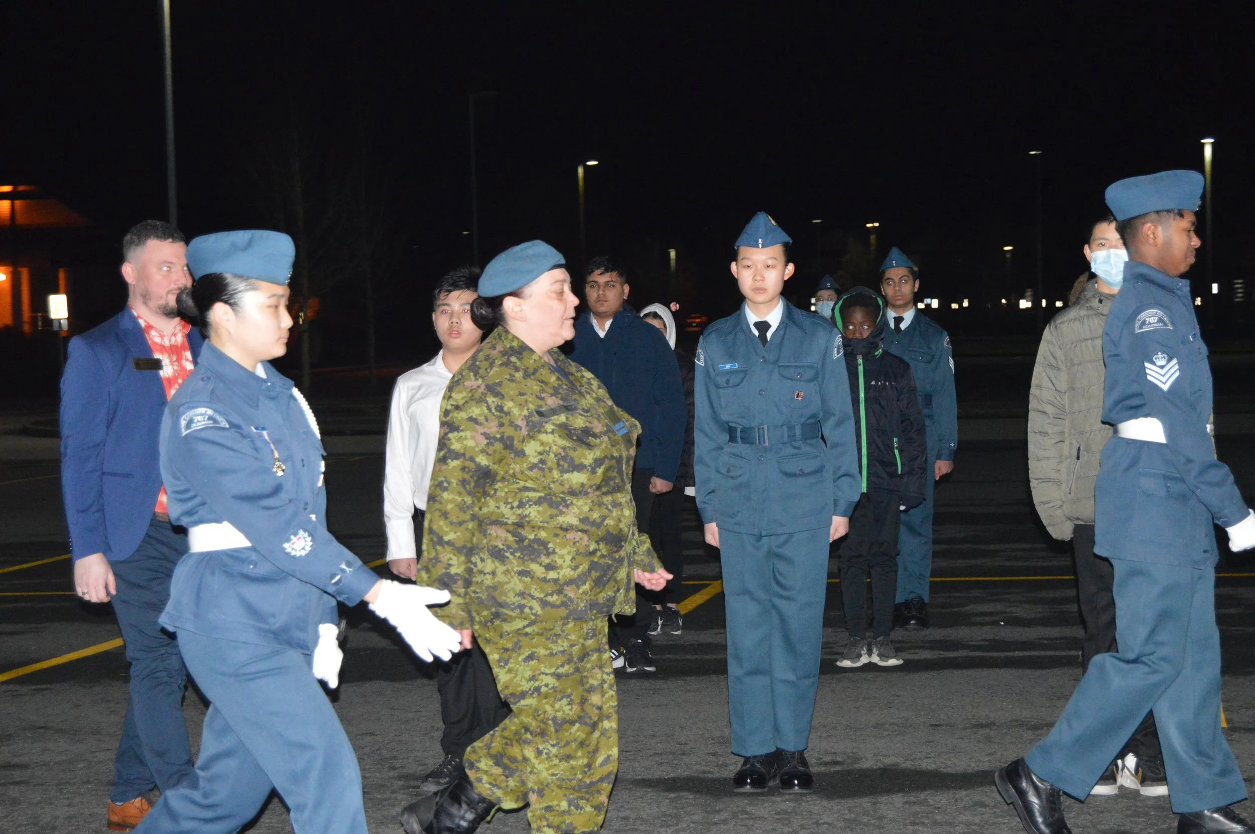 February CO's Parade — 767 Dearman RCACS