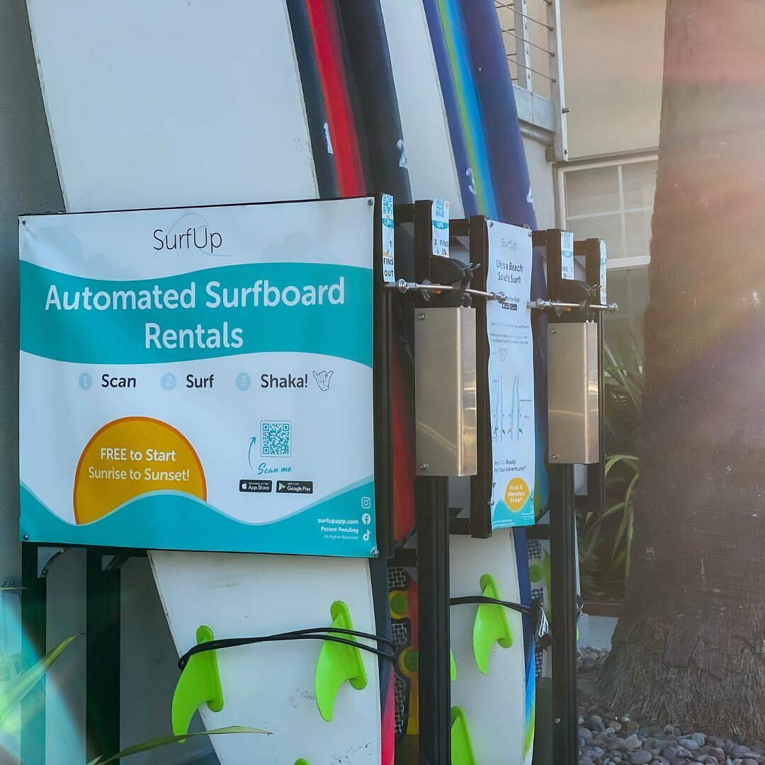 SurfUp the SurfPod at our premier partner location, @pacificahost Diamondhead hotel in Pacific Beach, San Diego. It&rsquo;s the perfect surfing&nbsp;🌊&nbsp;getaway! Pickup a board and SurfUp the waves today!!&nbsp;⛱️