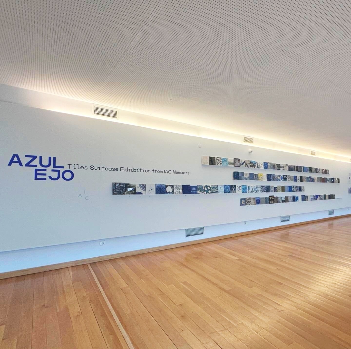 "Azulejo" – Tiles suitcase exhibition from IAC Members. Cultural and Congress Centre, Caldas da Rainha, Portugal (2024).