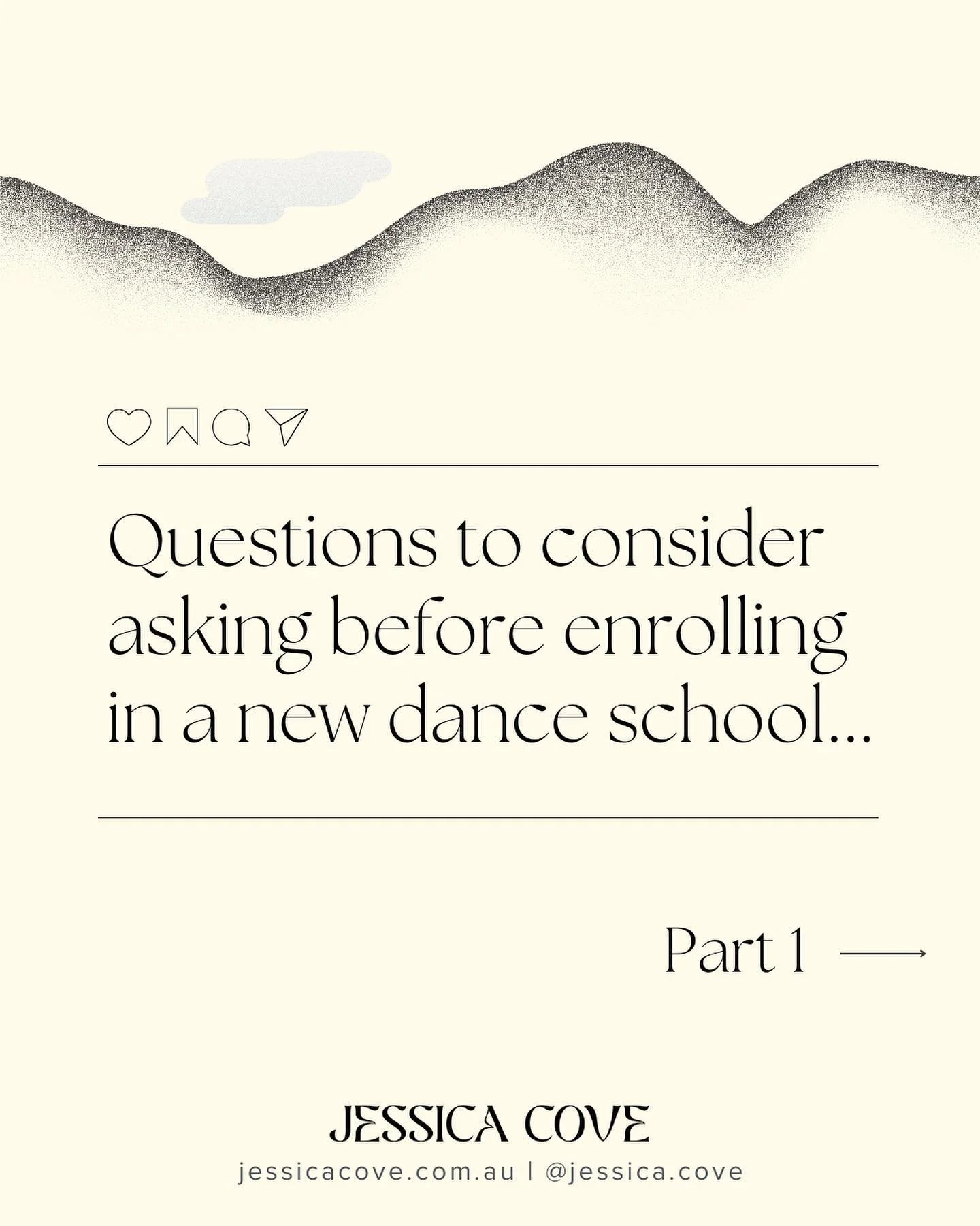 In Australia, and many other countries, private dance education remains largely unregulated. Seeking support, asking the right questions and carefully researching schools/institutions can help to ensure you are entering a safe and professional enviro
