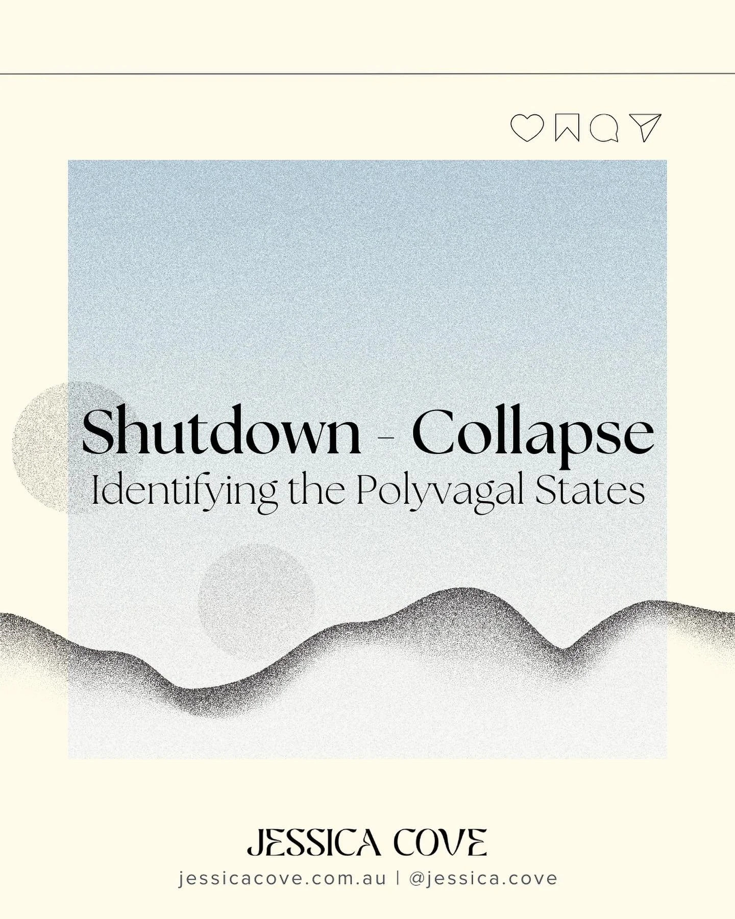 In our next instalment of this ongoing polyvagal series, we&rsquo;ll be focusing on the unique characteristics of each of the three main Polyvagal states:

Safe + Social
Fight - Flight
Shutdown - Collapse

Becoming familiar with the specific traits o