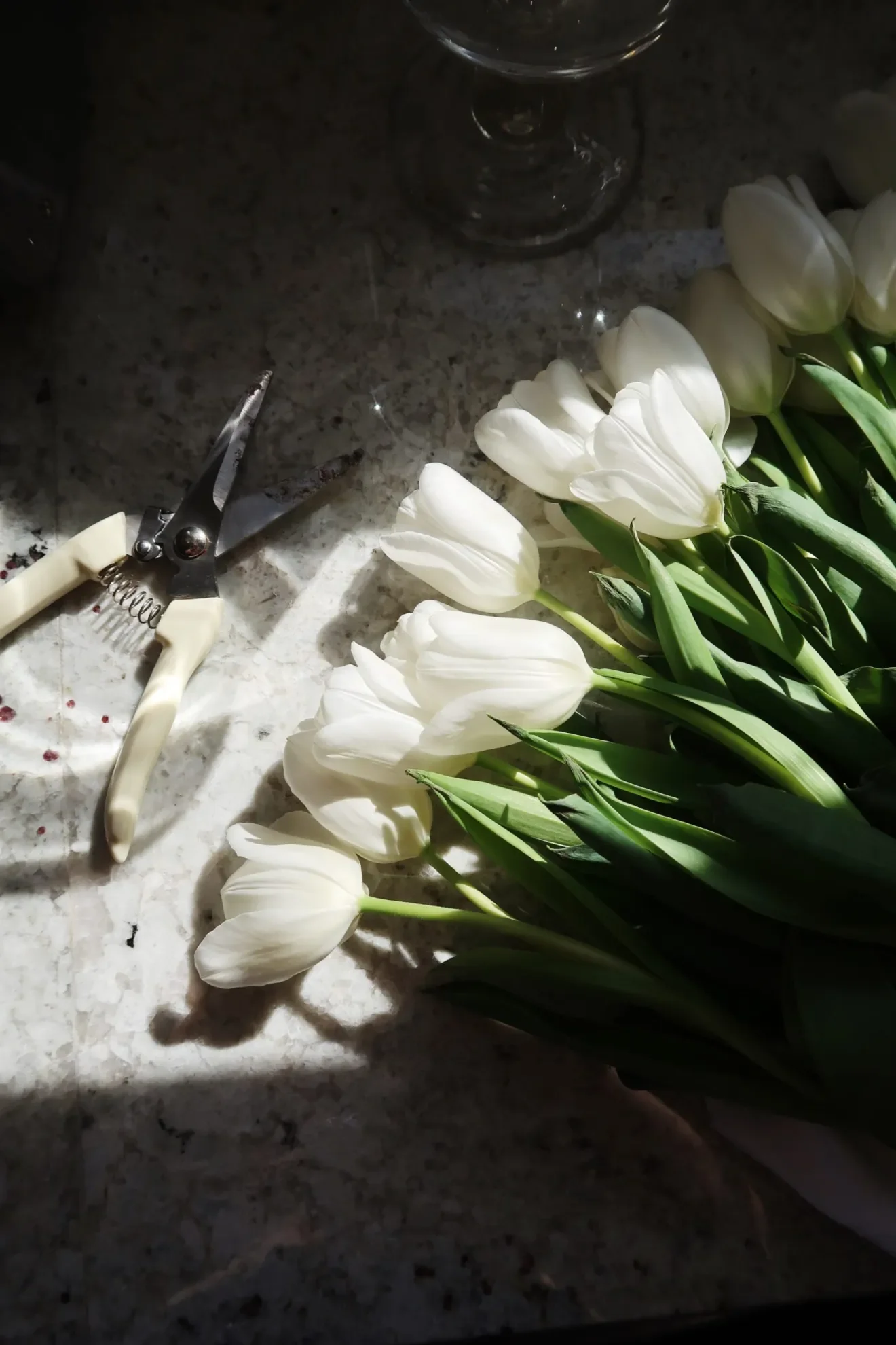 Classic Flower Arranging with Tulips